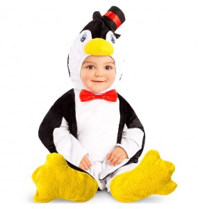 Costume da Pinguino con cappello per neonato