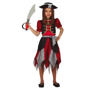 Costume da Aventuriera pirata per bambina