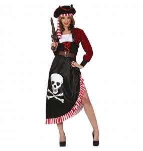 Costume da Pirata con cappello per donna