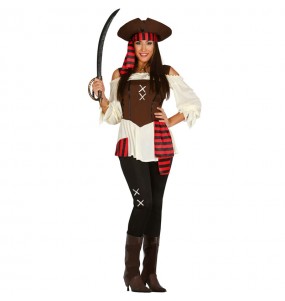 Costume da pirata dei 7 mari per donna