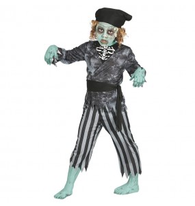 Travestimento Pirata fantasma bambini per una festa ad Halloween