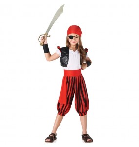 Costume da Pirata Isola delle Tartarughe per bambina