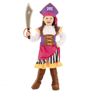 Costume da Izzy e i pirati dell'Isola che non c'è per bambina