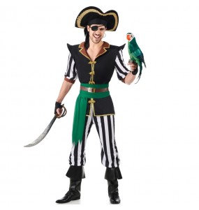 Costume da Pirata Pappagallo per uomo