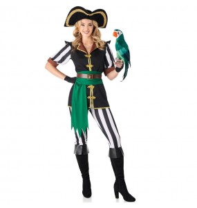 Costume da Pirata Pappagallo per donna