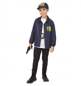 Costume per ragazzo e ragazza di Polizia dell'FBI