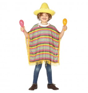Travestimento Poncho messicano bambino che più li piace