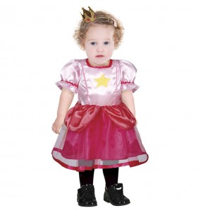 Costume da Principessa rosa con stella per neonato