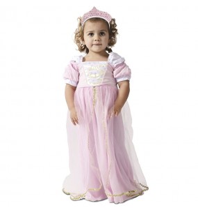 Costume da Piccola Principessa Rosa per bambina