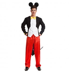 Travestimento Topolino Mickey Mouse adulti per una serata in maschera