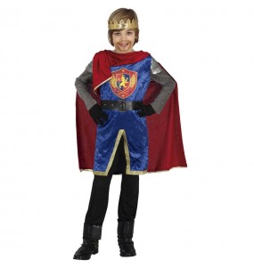 Costume da Re Medievale Blu per bambino