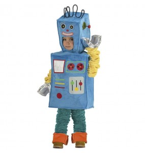 Costume da Robot blu per neonato