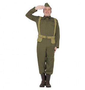 Costume da Soldato Seconda Guerra Mondiale per uomo