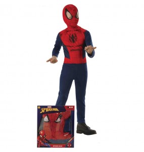 Costume da Spiderman classico in scatola per bambino