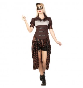Costume da Steampunk gotica per donna 