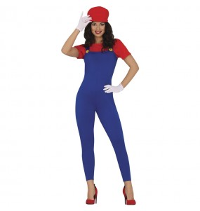 Costume da Super Mario classico per donna