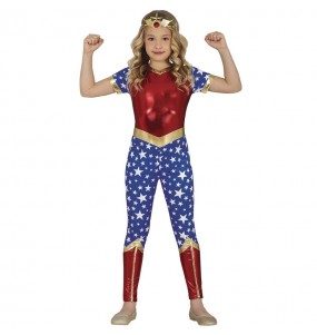 Abbiamo tutto ciò che serve per trasformare vostra figlia in Supereroina Wonder Woman in modo super originale e accattivante grazie a questo nuovo 