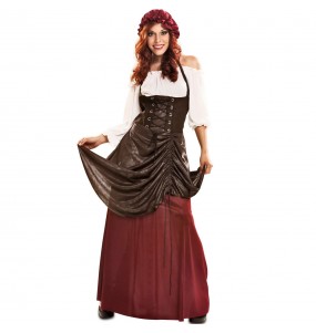 Costume da Locandiera Medioevale per donna