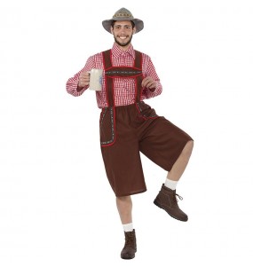 Costume da Tirolese Festa della birra per uomo