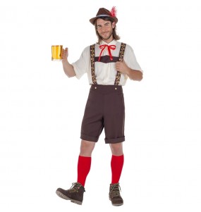 Realistico pinta di birra Uomo Donna Costume alcol Oktoberfest Costume da adulto 