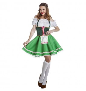 Costume da Tirolese Verde per donna