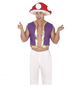 Costume da Toad di Super Mario per uomo