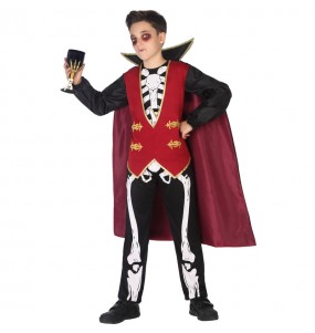 Travestimento Vampiro scheletro bambini per una festa ad Halloween