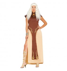 Travestimento Daenerys Targaryen Game of Thrones donna per divertirsi e fare festa del Medievo