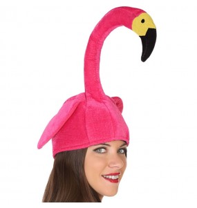 Cappello a forma di fenicottero rosa per completare il costume