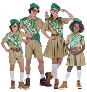 Costumi Boy Scout per gruppi e famiglie