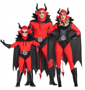 Costumi Demoni infernali per gruppi e famiglie