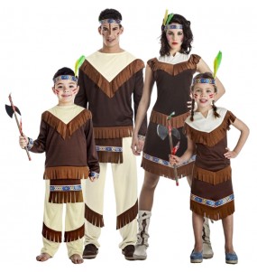 Costumi Indiani Tahoe per gruppi e famiglie