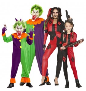 Costumi Joker, i cattivi per gruppi e famiglie