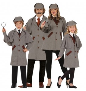 Costumi Sherlock Holmes per gruppi e famiglie