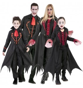 Costumi Vampiri Vlad per gruppi e famiglie