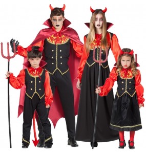 Costumi Diavoli dall\'Inferno per gruppi e famiglie