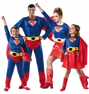 Costumi Supereroi per gruppi e famiglie