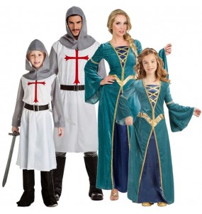 Costumi Medievale per gruppi e famiglie
