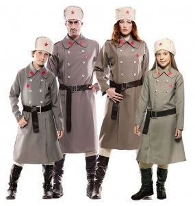 Costumi Russi Sovietici per gruppi e famiglie