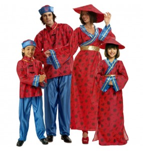 Costumi Cinesi per gruppi e famiglie