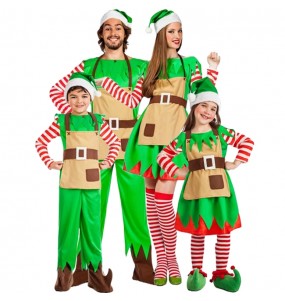Costumi Elfi di Natale per gruppi e famiglie