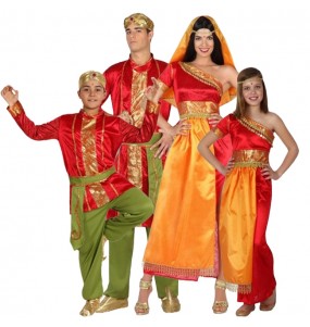 Costumi Indù per gruppi e famiglie