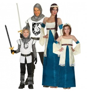 Costumi Principi Medievali per gruppi e famiglie