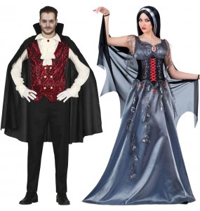 Costumi di coppia Il Conte Dracula e la Vampiressa Marishka