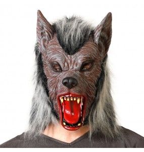 Maschera da lupo mannaro per completare il costume di paura