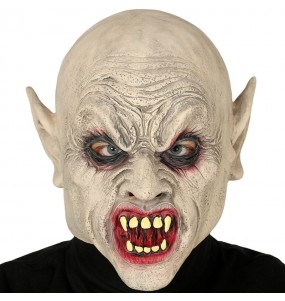 Maschera Conte Dracula di lattice per poter completare il tuo costume Halloween e Carnevale