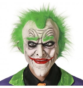 Maschera da clown Joker per completare il costume di paura