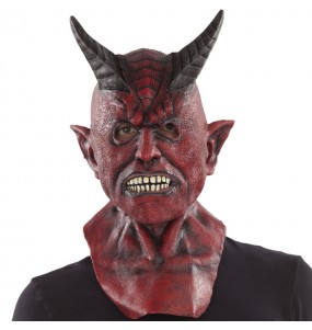Maschera demone infernale per poter completare il tuo costume Halloween e Carnevale
