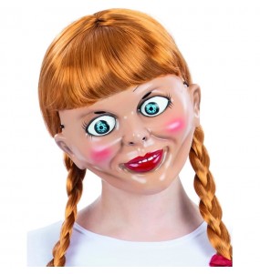 Maschera bambola Annabelle per completare il costume di paura