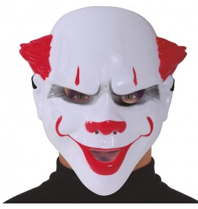 Maschera clown assassino in PVC